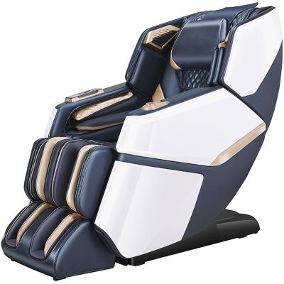 China Smart Track 4d L-Shape Massage Mechanism Modern Super Long Massage Chair Vibrate for sale