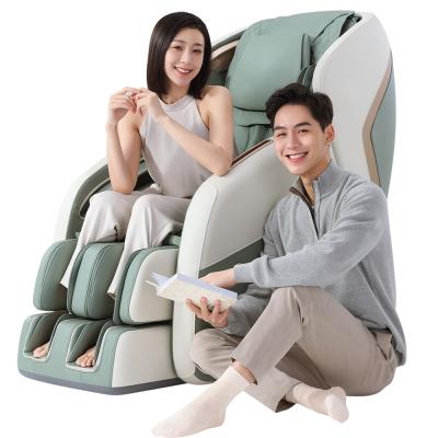 China mstar extendable chair automatic body massage recliner heated rollers l track for sale