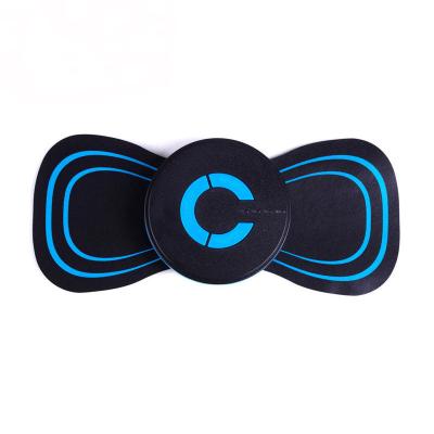 China Portable Low Frequency Electric Breast Massage Pad EMS Machine Breast Lifting Massager for sale