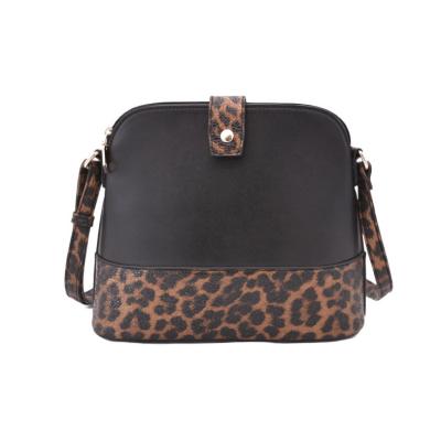 China Diary used leopard wholesale high quality vegan leather durable shoulder bag cross - body bag for sale