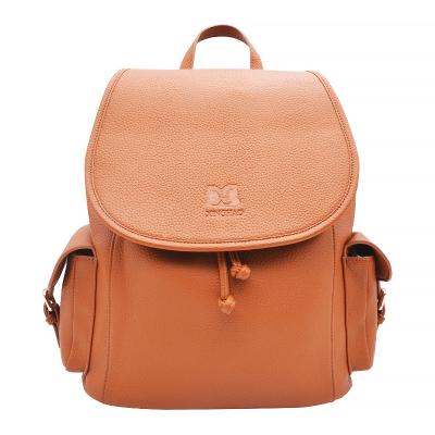 China Wholesale Custom Anti-theft PU Leather Stylish Casual Ladies Backpack Waterproof Lightweight Backpack For Women for sale