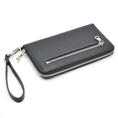 China Customized Waterproof Slim Front Pocket Women PU Leather Wallets 11 Card Slots Ladies Wallets for sale