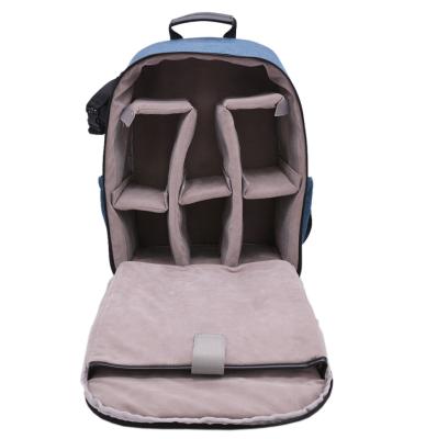 China Polyester Increasing Camera Bag For Outdoor Professional Video Camera Bags Customized Camera Backpack for sale