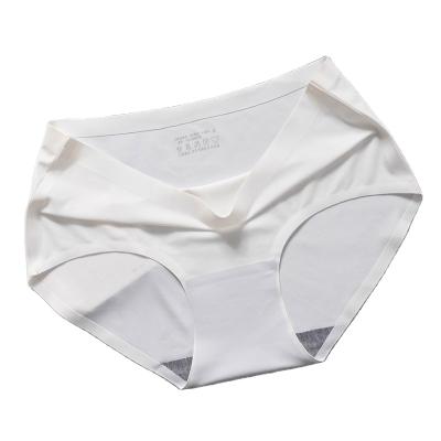 China Summer Antibacterial Soft Seamless Panties Women Lingerie Girl OEM ODM Calzon Mutandine Brief Underwear for sale