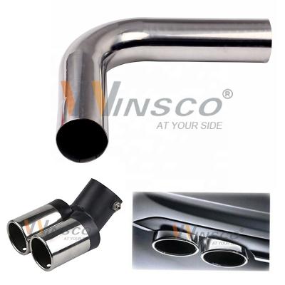 China Property Wholesale Best Automobile Exhaust Pipe Factory Heat Pipe ASTM A268 Polished Stainless Steel Tubing For Automobile Exhaust Pipe for sale