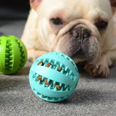 China Best Dog Teether Balls Durable Dog IQ Eco-Friendly Toys Puzzle Chew Toys For Small Big Puppy Dog Teeth Cleaning/Chewing/Playing/Treating for sale