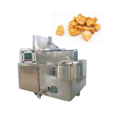 China Food & Beverage Factory Professional Food Factory Fully Automatic Frying Machine Biscuits And French Fries Frying Machine for sale