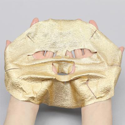 China Anti Aging Moisturizer OEM Factory Supply Private Label Korea Beauty Anti Wrinkle Pore Minimizing 24k Gold Face Mask Sheet for sale