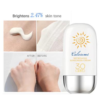 China Sunblock Eef Wholesale OEM Korean Private Label Moisturizer Best Sunblock Sun SPF 30 Screen Lotion Sunscreen Natural Hydration Cream for sale