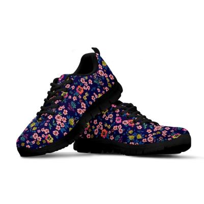 China China Breath OEM Sports Shoes Mini Flowers Printed Women Sneakers Shoes Men%27s+Sports+Shoes for sale