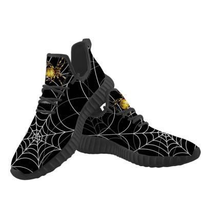 China Cheapest Blast Price Spider Black Printing Famous Rubber Shoes Best Male Sports Shoes Badminton for sale