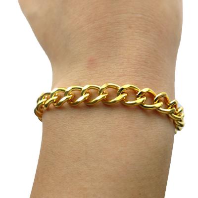 China Nickel Free Tasty Trendy Casual Men And Women Chain Simple Cowboy Bracelet for sale