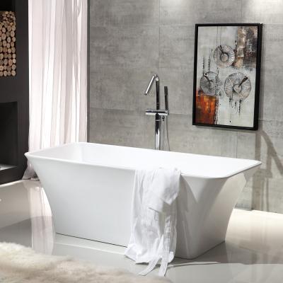 China Soft & smooth Newest Hot sale freestanding Acrylic Bathtub  Oval Shaped Freestanding for Hotel bathroom for sale