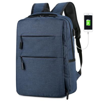 China Wholesale Custom Eco-friendly Logo Men Back Pack Backpack Bag Notebook Bags USB Business Laptop Charging Backpack for sale