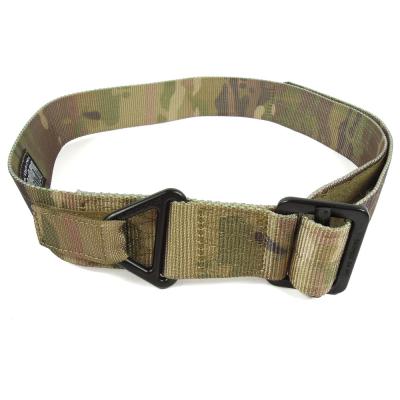 China Army Durable Nylon Tactical Canvas Combat Supplies Military Belt Militares For Pistol Pouches For Camping Hunting Rise for sale