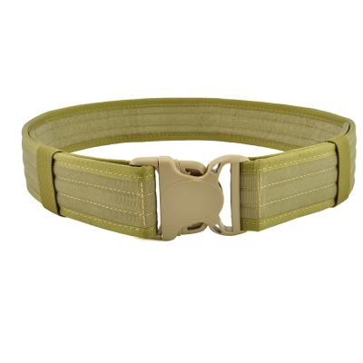 China Multicam Battle 1.5inch Duty Belt Army Durable Military Gear Combat Outdoor Tactical Molle Waist Belt for sale