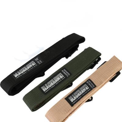 China Hot Selling Custom Style Adjustable Cloth Belt Men's Tactical Belt and Military Belt with Durable Use for sale