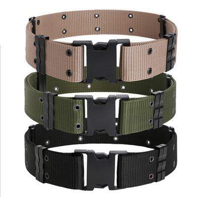 China Htony Adjustable Hot Selling Custom Logo Cloth Belt Men's Tactical Belt, Military Belt With New Style For Army for sale