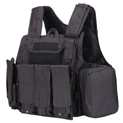 China Army Tactico Militar Safety Airsoft Molle Safety Vest Tactical Wholesale Outdoor Military Black For Gym Outdoor Training Fitness for sale