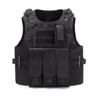 China Airsoft Tactical Outdoor Paintball Carrier Custom Made Military Paintball Carrier Molle Plate Body Armor Combat Hunting Vest for sale