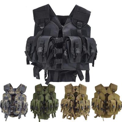 China Comfortable Army Bulletproof Vest Tactical Vest With Waterproof Carrier Military Tactical Vest Pocket Dish Hot Selling for sale