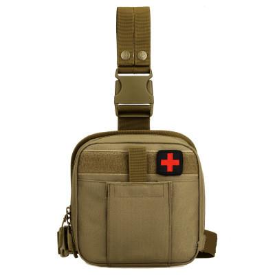 China 2021 Dustproof Shockproof Waterproof First Aid Kit For Outdoor Military Tactical Wholesale Pouch Travel Sports Emergency Survival Or Car Treatment Pack Bag for sale