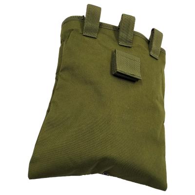 China Durable Tactical Nylon Dump Pouch Magazine Dump Pouch Belt Waist Utility Pouch Hunting Storage Foldable Bag for sale