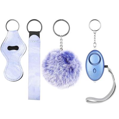 China Defensa Armas Mujeres Personal Alarm Keychain Eco-friendly Personal Self-Defense Window Breaker Keychain for sale