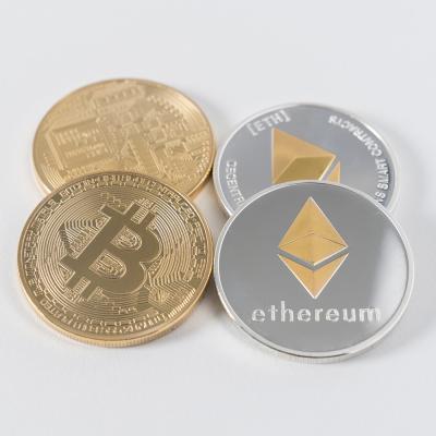 China Bitcom Ethereum Bitcoin Decoracion Mnze EDC Emblem Collectible America Invents Bitcoin for sale