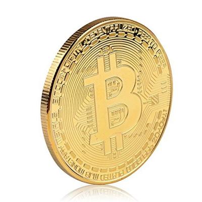 China Custom High Quality Factory Price America Wholesale Hot Selling Bitcoin Souvenir Gold Coin Coins for sale