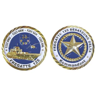 China Cheap Wholesale Custom Metal Blank America Brass Military Challenge Coins Souvenir for sale