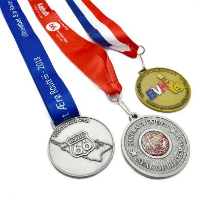 China American Direct Custom Made Sports Medal Metal Factory Cricket Medal of Honor Anti-Bronze Medal for sale