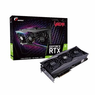 Κίνα iGame 3070ti GeForce RTX 3070 Ti LHR 8gb GDDR6X Desktop Vulcan OC 8G GPU Gaming Graphics Card Running Colorful Video Card προς πώληση