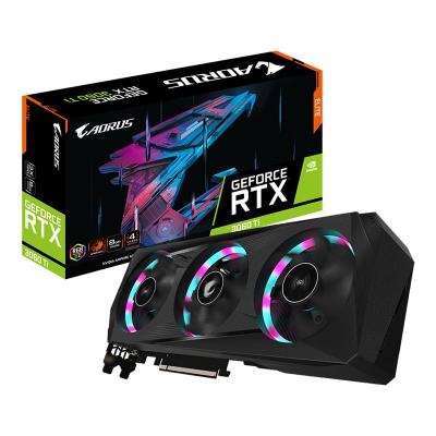 China GIGAOCTE AORUS GeForce RTX 3060 GDDR6 GPU RTX 3060ti Gaming ELITE 8G LHR Gaming Graphics Card Desktop Video Card for sale