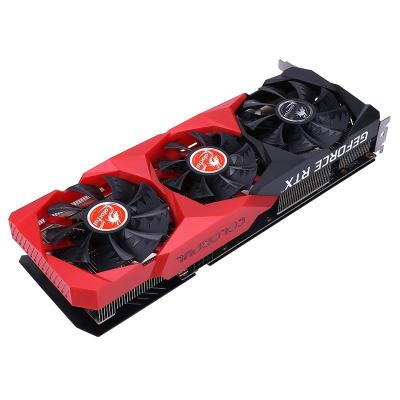 China Colorful Desktop Graphics Card 3060ti Battle AX iGame GeForce RTX 3060 Ti 8G LHR Gaming Graphics Card Original In Stock for sale