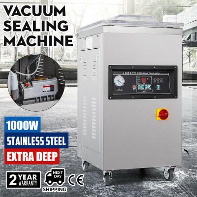 China DZ-400/2E Dual Use Wet And Dry Food Vacuum Sealer Wrapping Machine for sale