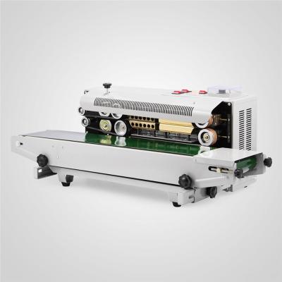 China FR900 Automatic Horizontal Continuous Strip Plastic Food Bag Sealer Sealing Machine for sale