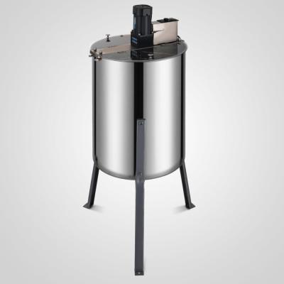 China 100% Brand New Food Grade Stainless Steel Seamless Electric Honey Extractor Hot Selling 4 Frames for sale