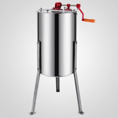 China Made from High Grade Stainless Steel Agriculture Equipment Beehive 3 Frames Honey Extractor Manual Centrifuge for Honey for sale