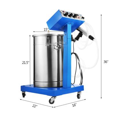 China New Electrostatic Powder Coating System Powder Coating Spray Gun Machine Process Protection Coating Equipment PR-958 for sale