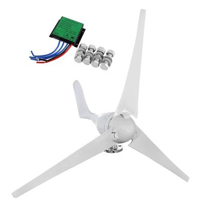 China The Wind Turbine 400w 12v DC Wind Turbine Vertical Wind Power System For Home Use 3 Blades Wind Power Generator Charge Controller for sale