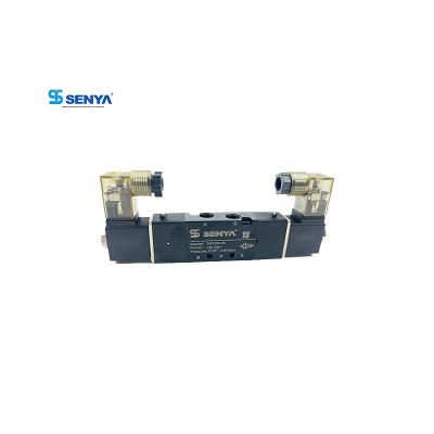 China General Senya Pneumatic Chinese Leading Manufacturer High Satisfaction Wholesale 4V Series Single Spool Control Solenoid Valve for sale