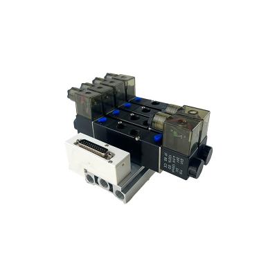 China General Senya Pneumatic Manufacturer Advanced Integrated Switch Series Mixed Manifold With D-SUB Pilot Oriented Pneumatic Directional Valve for sale