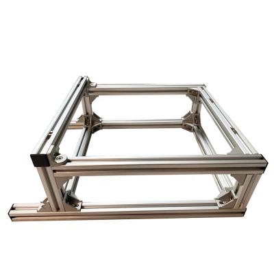 China Aluminum Frame 4545 Aluminum Frame 4545 Flowing Aluminum Profile For Construction Or Industrial Use Suppliers for sale