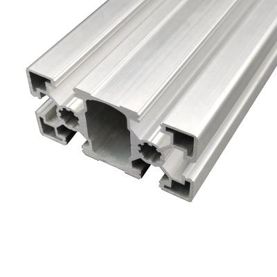 China Aluminum alloy aluminum extrusion processing and customization 4590mm t profile construction or industrial use for sale