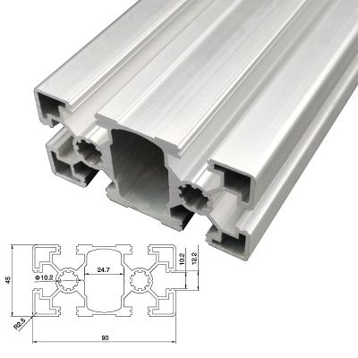 China Construction or industrial use aluminum box production line aluminum profile connector price aluminum profile for sale