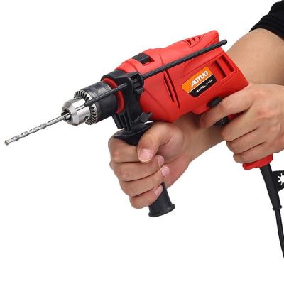 China 710W Multifunction Cordless Impact Drill EU Charger Electric Hammer Dril Adjustable Speed ​​6136 for sale