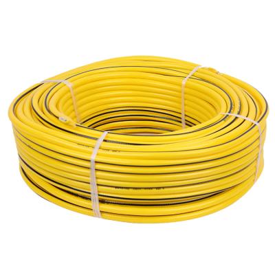 China High quality car wash soft hose yellow and black linear garden hose for home and garden for sale