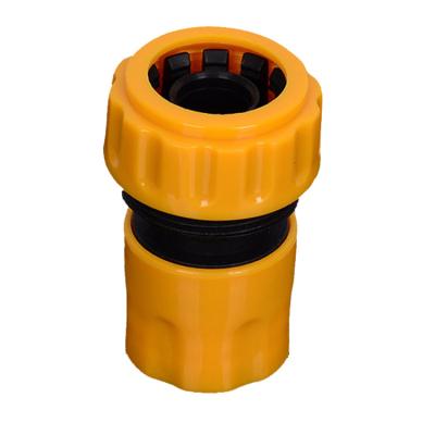 China Car Wash Hose With Inner Diameter 10 To 12 Mm 3/4 Nipple Water Quick Connector Garden Hose Connector Plastic Car Wash Hose Connector for sale