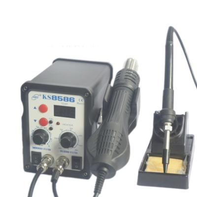 China KS-8586 Hot Air Gun Reference 2-in-1 Hot Air Desoldering Station Mobile Phone Repair Hot Welding Gun Pneumatic Pencil Handle Gun KS-8586 for sale